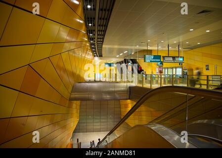 Öffentliche U-Bahn System Stockfoto