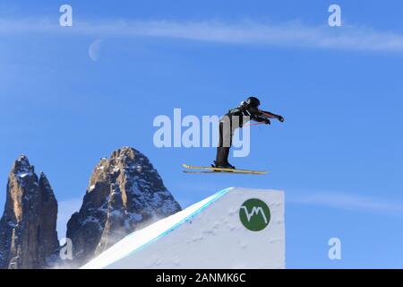 Seiser Alm, Italien. 17 Jan, 2020. Kostenlose Ski Slope style Wm in Seiser Alm Seiser Alm, Italien am 17. Januar 2020, Taisei Yamamoto (JPN). Foto: Pierre Teyssot/Espa-Images Credit: Cal Sport Media/Alamy leben Nachrichten Stockfoto