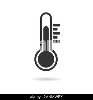 Thermometer nolan Symbol. Einfache dünne Linie, umriss der Vektor der Tiermedizin Icons für die Benutzeroberfläche und Ux, Webseite oder mobile Anwendung Vector EPS Stock Vektor