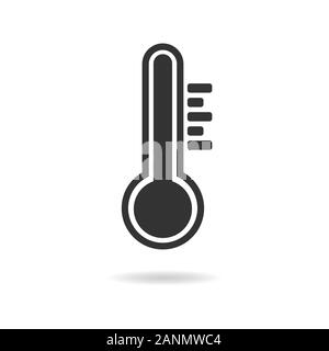 Thermometer nolan Symbol. Einfache dünne Linie, umriss der Vektor der Tiermedizin Icons für die Benutzeroberfläche und Ux, Webseite oder mobile Anwendung Vector EPS Stock Vektor
