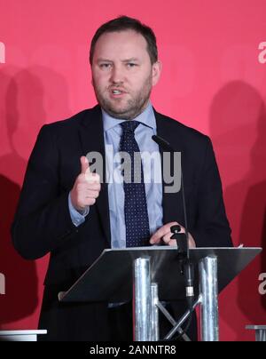 Ian Murray Sprechen während der stellvertretende Führung der Labour-Partei husting im ACC Liverpool. Stockfoto