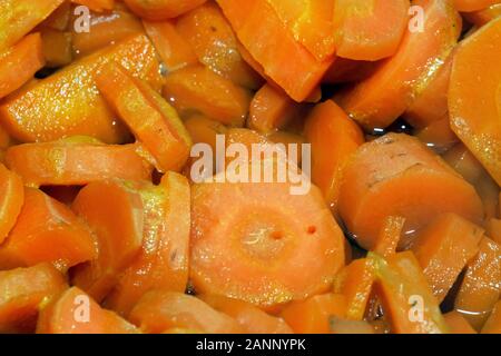 Essen in der Küche zu kochen. Stockfoto