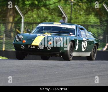 Jim Dean, Lotus Europa, HSCC 70's Road Sport Meisterschaft, Produktion Sport und GT-Fahrzeuge, Rennen, Autorennen, Autos, HSCC Legenden von Brands Hatch Super Pri Stockfoto