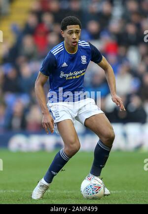 Birmingham, Großbritannien. 18. Jan 2020. Jehuda Bellingham von Birmingham City führt die Flügel. Foto: Simon Bissett/One Up Top/Alamy leben Nachrichten Stockfoto