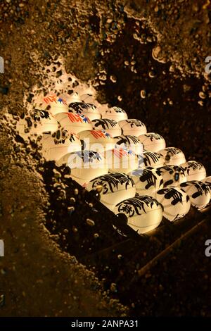 Blick auf den Sensoji-Tempel im Asakusa-Distrikt; Tokio Stockfoto