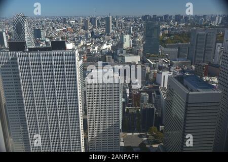 Landschaft Tokios in Japan Stockfoto