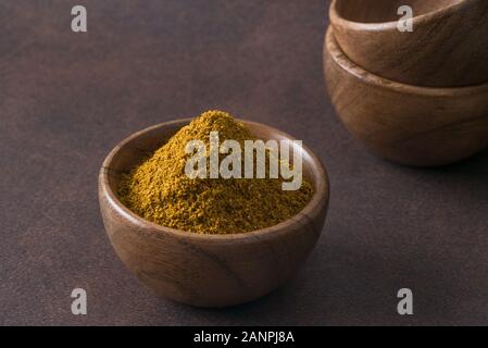 RAS El Hanout Würzen in einer Schüssel Stockfoto