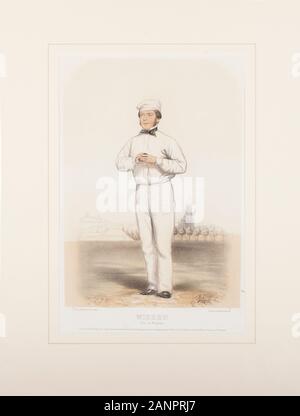 John Wisden Cricketer, 1826-1884) Stockfoto