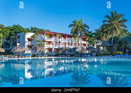 Die Live Sammlung Marien Resort Puerto Plata, Dominikanische Republik, Karibik. Stockfoto