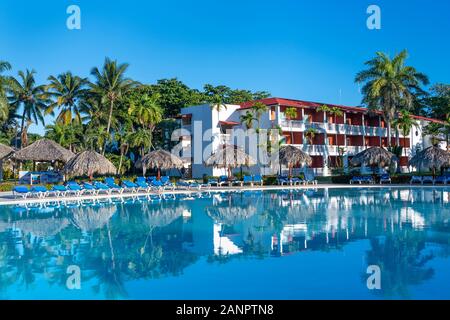 Die Live Sammlung Marien Resort Puerto Plata, Dominikanische Republik, Karibik. Stockfoto