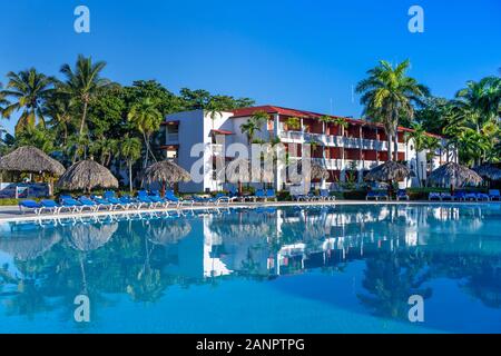 Die Live Sammlung Marien Resort Puerto Plata, Dominikanische Republik, Karibik. Stockfoto