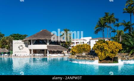 Die Live Sammlung Marien Resort Puerto Plata, Dominikanische Republik, Karibik. Stockfoto