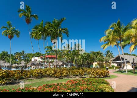 Die Live Sammlung Marien Resort Puerto Plata, Dominikanische Republik, Karibik. Stockfoto