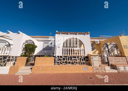 Casa Gigi Clasico zu verkaufen in Camposol, Costa Calida, Spanien, EU. Camposol ist eine beliebte Siedlung für britische Ex-Katzen in Spanien Stockfoto