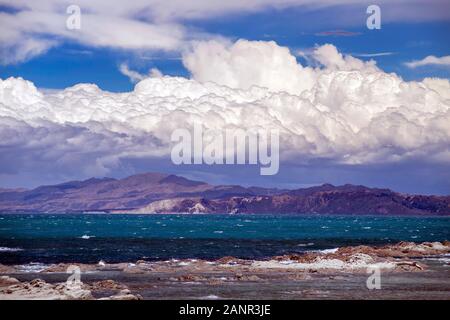 Kaikoura, Neuseeland: Blick nach Süden in Richtung Lyford von South Bay Stockfoto