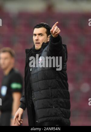 Tynecastle Park, Edinburgh, Schottland. UK. Jan 2020 18. Herzen vs Airdrie.. William Hill Scottish Cup binden. Airdrie Manager Ian Murray Credit: Eric mccowat/Alamy leben Nachrichten Stockfoto