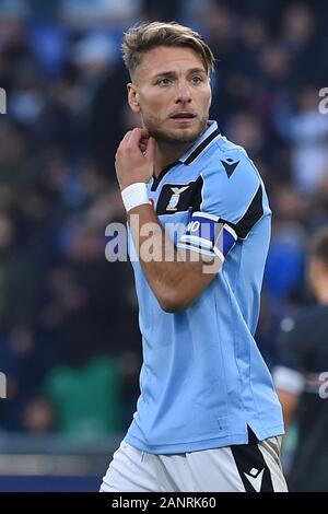 Rom, Italien. 19 Jan, 2020. Fußball Serie A Lazio v Sampdoria. Rom (Italien) am 18. Januar 2020 Ciro unbeweglich Credit: Unabhängige Fotoagentur/Alamy leben Nachrichten Stockfoto