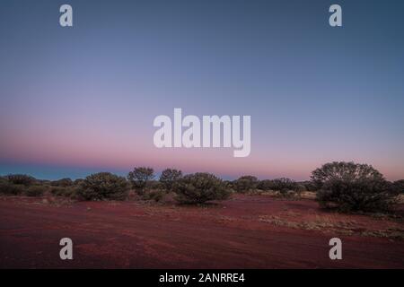 Outback-Landschaft, Zentralaustralien, Northern Territory Stockfoto