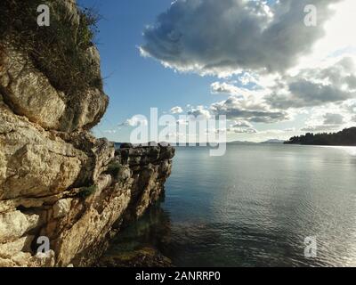 Rocky Point Meerblick Stockfoto