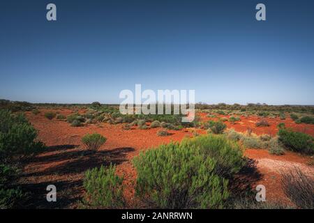 Outback-Landschaft, Zentralaustralien, Northern Territory Stockfoto