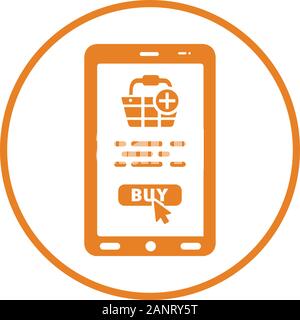 Kreative element Design aus Börse icons Collection. Pixel Perfect Mobile Shopping Symbol, eCommerce, Online Kaufen für gewerbliche, Printmedien, Web Stock Vektor