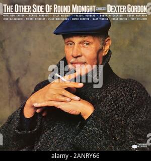 Dexter Gordon - original Vinyl Album Cover - The Other Side of Round Midnight - 1986 Stockfoto