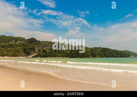 Die schönsten Strände in Thailand. Patong Beach in Phuket, Thailand. Stockfoto