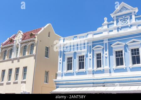SIMONS TOWN, SÜDAFRIKA - 31. Dezember 2010: viktorianischen Gebäude, Fassaden in Simons Town in der Nähe von Kapstadt Südafrika Stockfoto