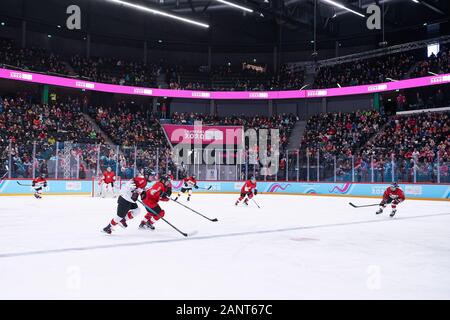 Lausanne, Schweiz. 19 Jan, 2020. 19.1.2020, Lausanne, Vaudoise Arena, YOG 2020 - Frauen - Schweiz - Japan, Kredit: SPP Sport Presse Foto. /Alamy leben Nachrichten Stockfoto