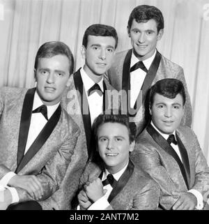 Die DUPREES Werbefoto der Amerikanischen doo-wop-style Music Group über 1963 Stockfoto