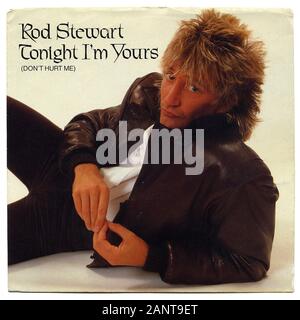 Rod Stewart - Tonight I'm Yours - Classic vintage Vinyl Album Stockfoto