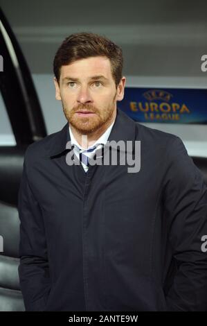 Mailand, Italien, 14. März 2013, 'G.' San Siro Meazza - Stadion, UEFA Europa League 2012/2013, FC Inter-FC Tottenham: Die tottenham Trainer André Villas-Boas vor dem Spiel. Stockfoto