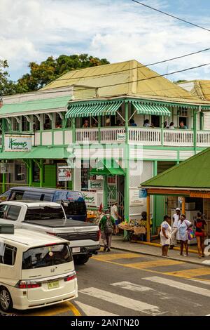 Hemingways Karibik Cafe, St Marys Street, St. Johns, Antigua Stockfoto