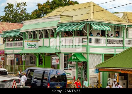 Hemingways Karibik Cafe, St Marys Street, St. Johns, Antigua Stockfoto