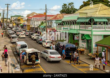 Hemingways Karibik Cafe, St Marys Street, St. Johns, Antigua Stockfoto