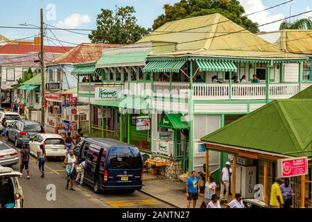 Hemingways Karibik Cafe, St Marys Street, St. Johns, Antigua Stockfoto