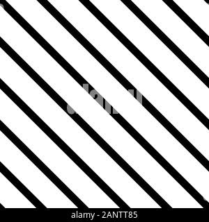 Schwarze und weiße diagonale Streifen vector Hintergrund Stock Vektor