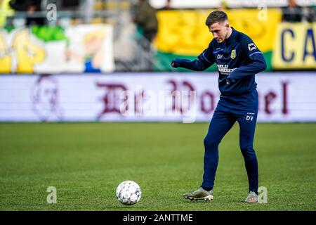 Den Haag - ADO-RKC, Fußball, Saison 2019/2020, Eredivisie, Autos Jeans Stadium, 08-07-2020, RKC player Dylan Vente Credit: Pro Schüsse/Alamy leben Nachrichten Stockfoto
