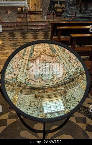 Heiligtum, Loyola Basilika Loiola, monumentale, religiöse Komplex, gebaut um den Geburtsort von Ignacio de Loyola, Gründer der Jesuiten Stockfoto