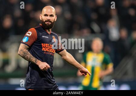 Den Haag, Niederlande. 19 Jan, 2020. Den Haag - ADO-RKC, Fußball, Saison 2019/2020, Eredivisie, Autos Jeans Stadium, 08-07-2020, RKC player Hans Mulder Credit: Pro Schüsse/Alamy leben Nachrichten Stockfoto