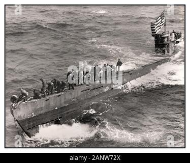 WW2 erfasst das nationalsozialistische Deutschland U-505 Deutsche Typ IXC Nazi Deutschland U-Boot U-Boot gebaut für die deutsche NS-Kriegsmarine im Zweiten Weltkrieg. Sie wurde gefangen genommen und von der US-Navy am 4. Juni 1944 gezogen. Zweiten Weltkrieg Zweiten Weltkrieg Stockfoto