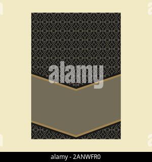 Vintage buch Layouts und Designs - Abdeckungen und Seiten, Luxus, Schmuck und Dekorationen, schöne Seiten Vorlagen für kreatives Design Stock Vektor