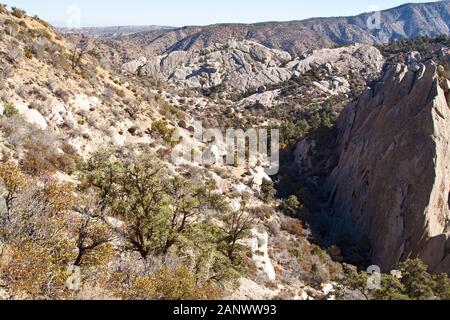 Devils Punchbowl Naturraum, Los Angeles County, Kalifornien, USA Stockfoto