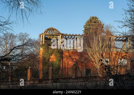 Der Hügel Garten und Pergola in Hampstead Heath Erweiterung Stockfoto