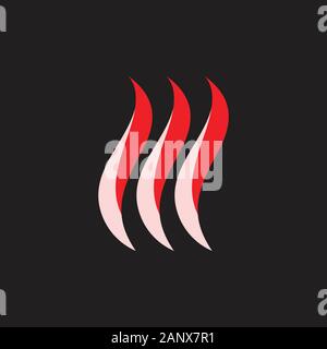3d-Rauch Kurven motion logo Vektor Stock Vektor