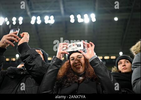 Turin, Italien. 19 Jan, 2020. Turin. Liga Match Serie A Tim 2019/2020. Juventus Vs Parma. Allianz Stadion Bild: Credit: Unabhängige Fotoagentur/Alamy leben Nachrichten Stockfoto