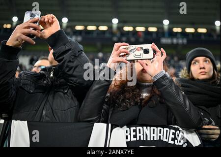 Turin, Italien. 19 Jan, 2020. Turin. Liga Match Serie A Tim 2019/2020. Juventus Vs Parma. Allianz Stadion Bild: Credit: Unabhängige Fotoagentur/Alamy leben Nachrichten Stockfoto