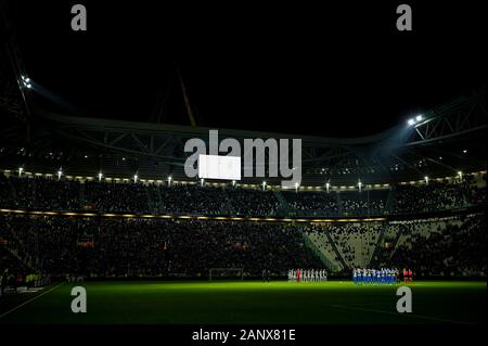 Turin, Italien. 19 Jan, 2020. Turin. Liga Match Serie A Tim 2019/2020. Juventus Vs Parma. Allianz Stadion Bild: Credit: Unabhängige Fotoagentur/Alamy leben Nachrichten Stockfoto