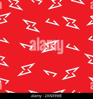 Flash Energiemuster nahtlose Abstract background Vektor Stock Vektor