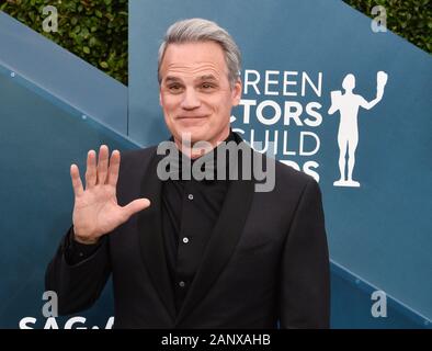 Los Angeles, USA. 19 Jan, 2020. Michael Park kommt für die 26. jährlichen SAG Awards im Shrine Auditorium in Los Angeles am Sonntag, 19. Januar 2020 statt. Die Screen Actors Guild Awards werden live auf TNT und TBS ausgestrahlt werden. Foto von Jim Ruymen/UPI Quelle: UPI/Alamy leben Nachrichten Stockfoto